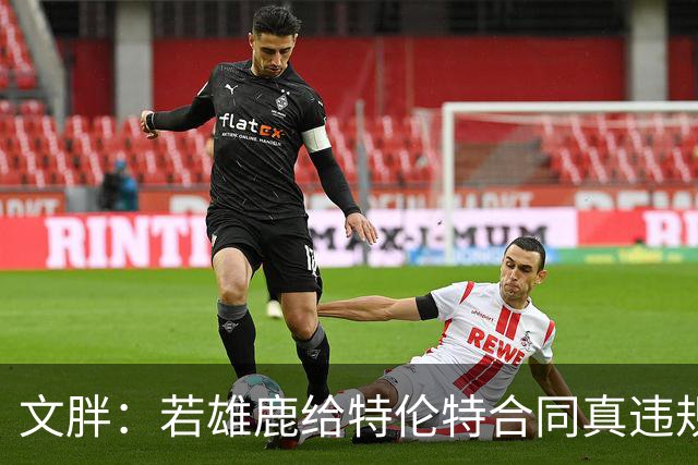 文胖：若雄鹿给特伦特合同真违规 有高管认为性质比快船更严重